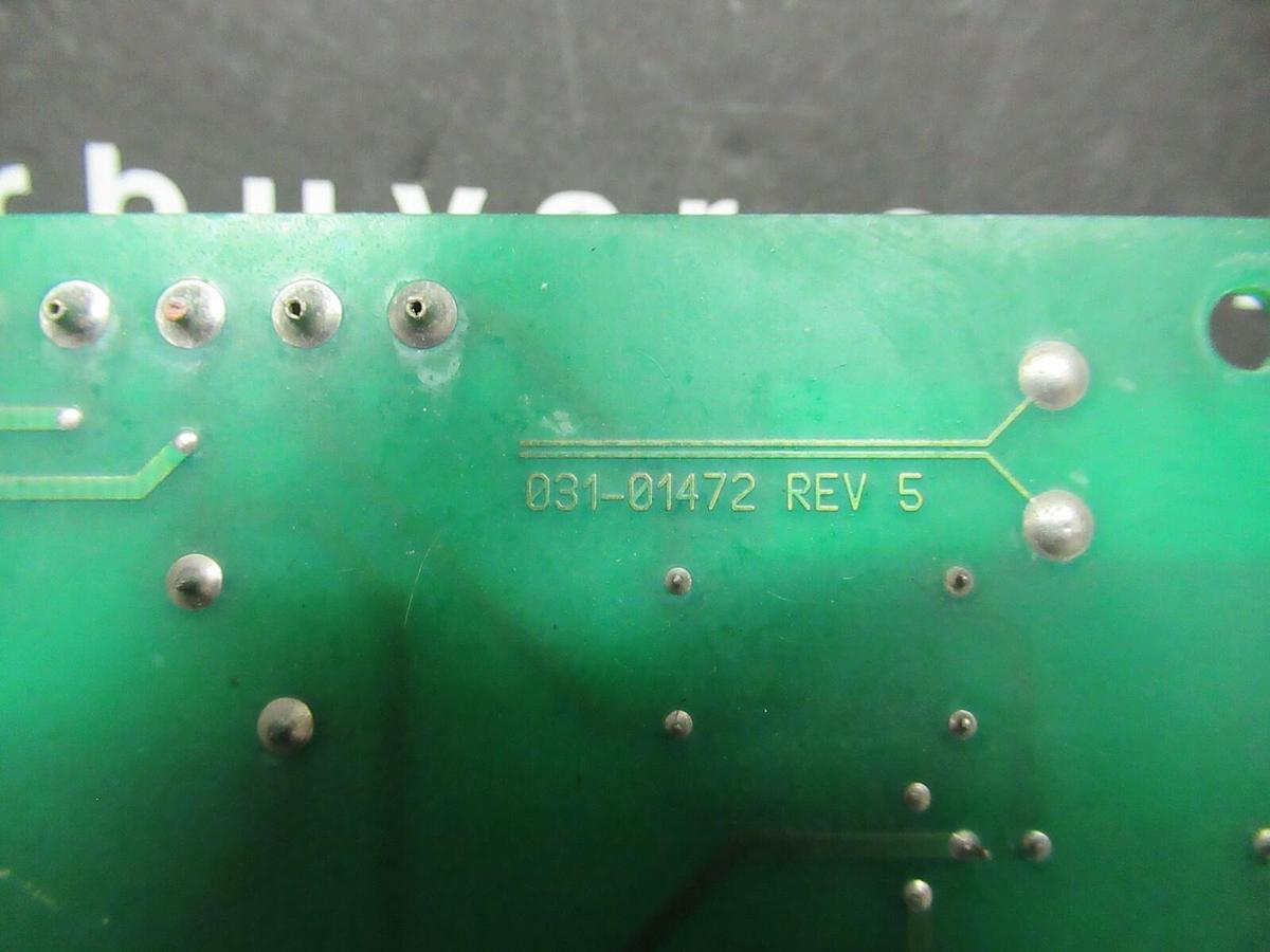 Used YORK JOHNSON CONTROLS TRIGGER CIRCUIT BOARD 031-01472-001 REV G 031-01472 REV 5