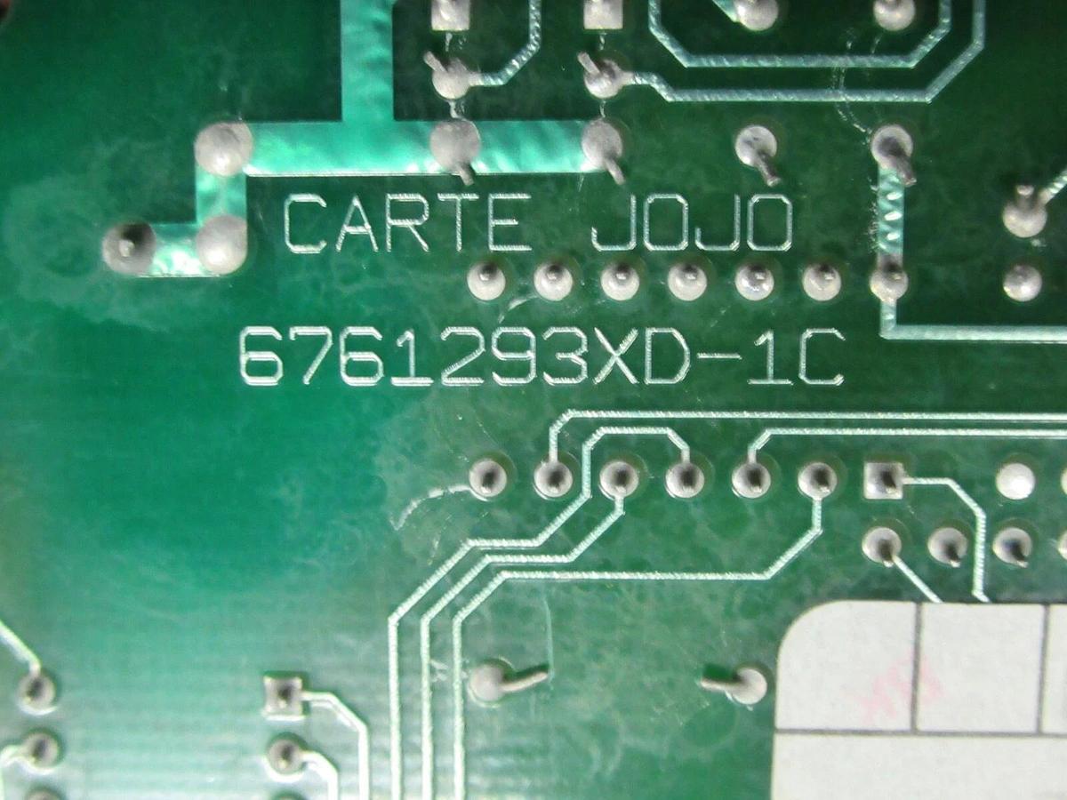 Used MERLIN GERIN CIRCUIT BOARD MODEL JOJO 6761294 C2 CARTE 6761293XD-1C *WARRANTY*