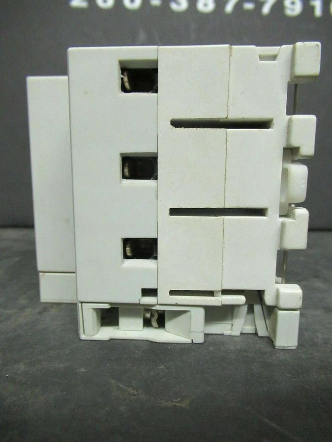 Used ABB MANUAL MOTOR START MS325 6.3-9 AMP 600 VAC W/ AUXILIARY CONTACTS
