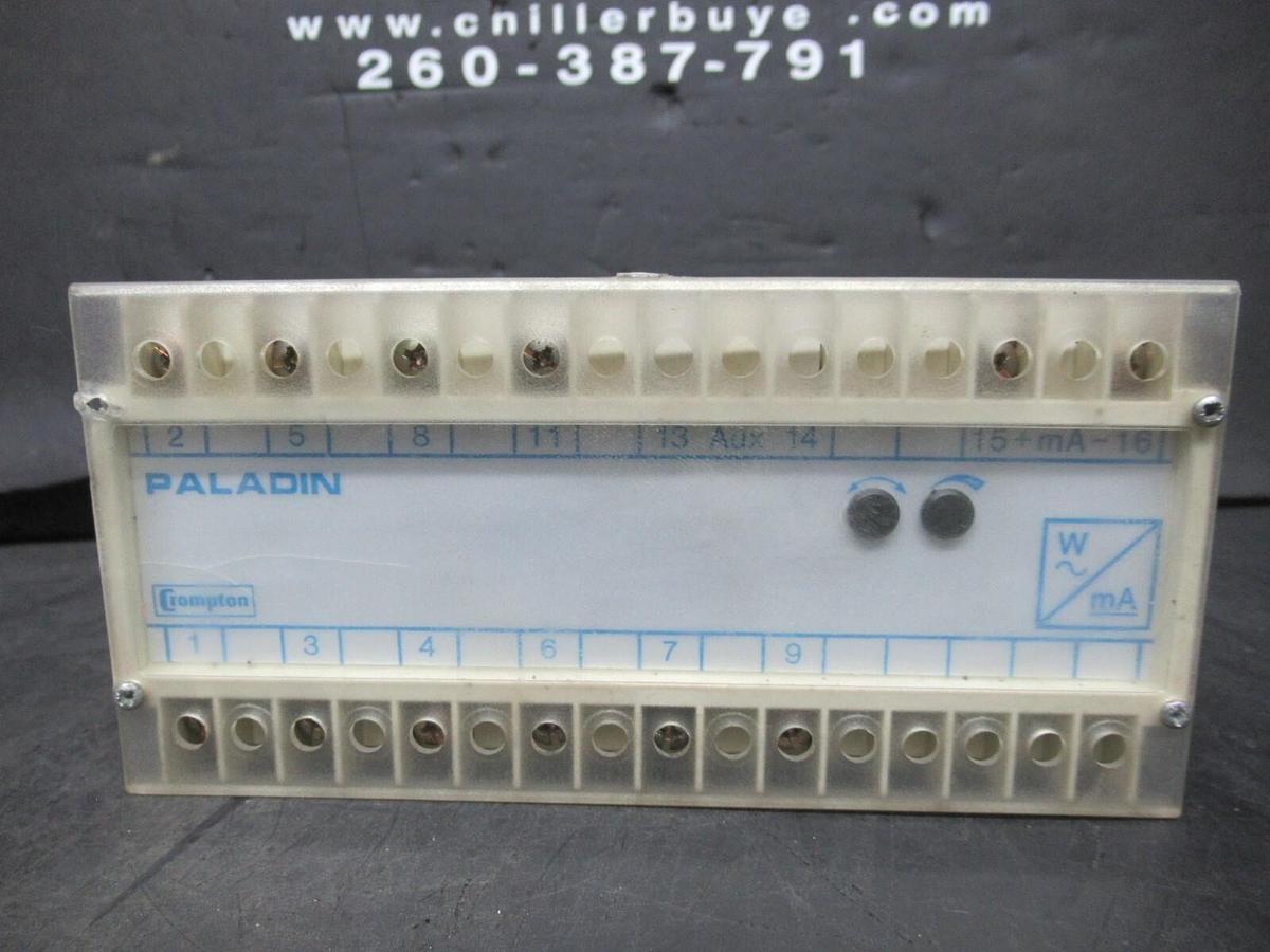 Used CROMPTON POWER TRANSDUCER 256-TWNU 120 VOLT 3.7 AMP 60 HZ **WARRANTY INCLUDED**