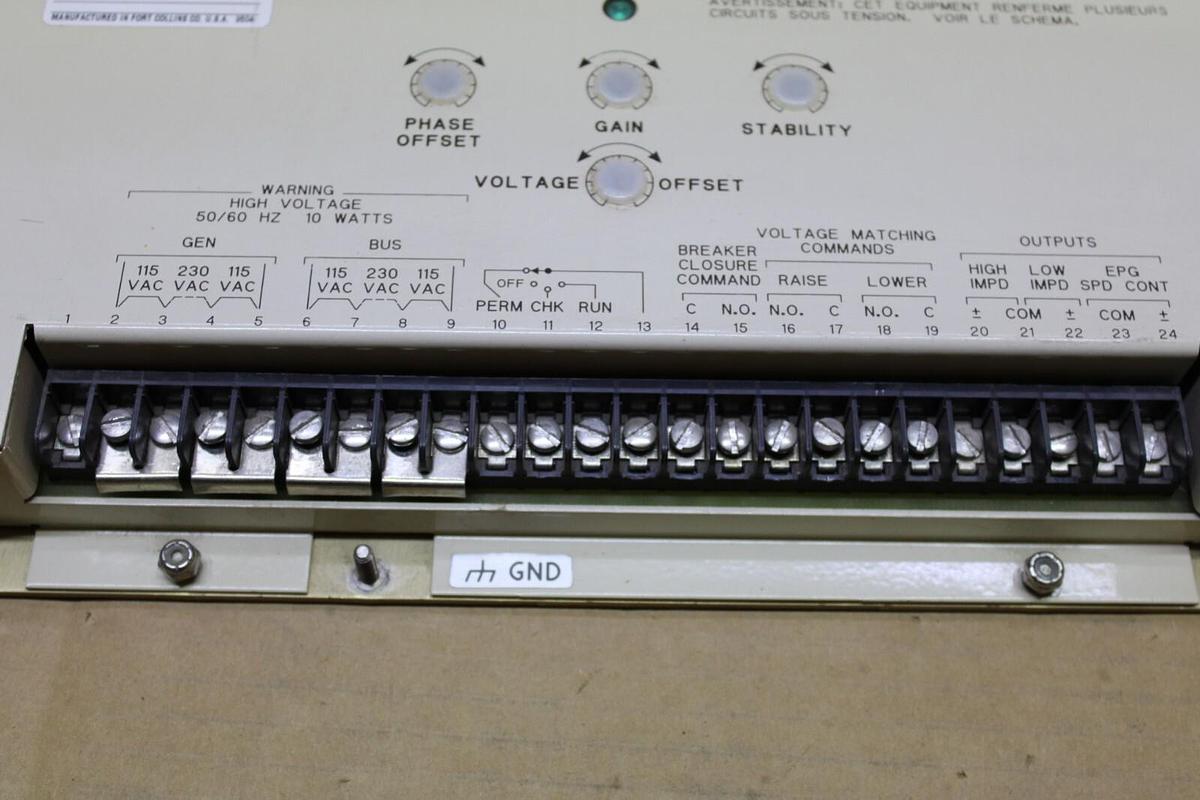 Used WOODWARD SPM-A SYNCHRONISER 9905-002 REV. P 240 VAC 10 WATT **WARRANTY**