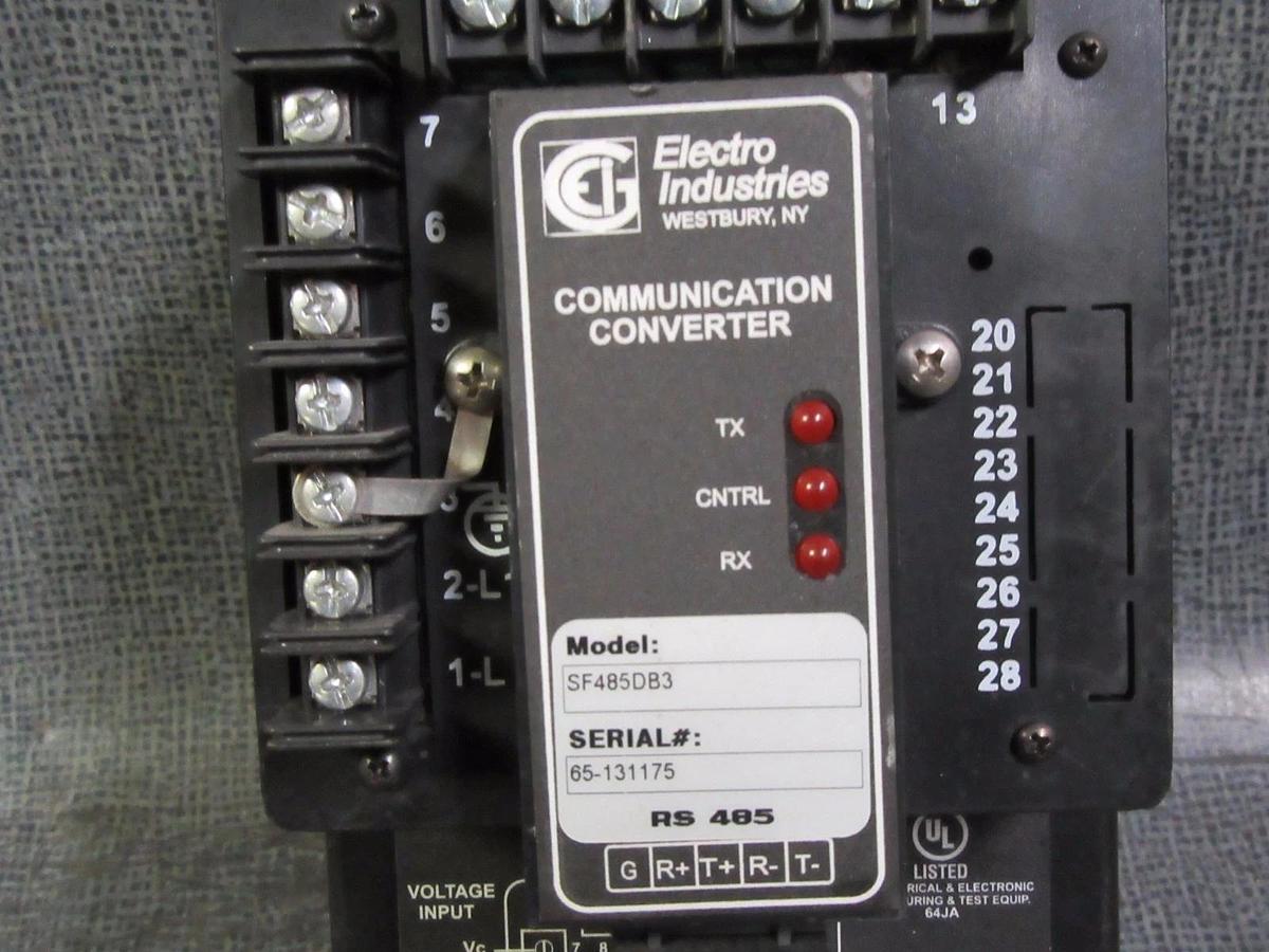 Used ELECTRO INDUSTRIES FUTURA + SERIES CPU1000 MULTIFUNCTION POWER 2000/5A