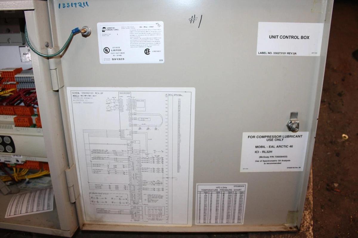 Used MCQUAY RETROFIT CENTRIFUGAL CHILLER CONTROL WSC079-DAA **WARRANTY INCLUDED**
