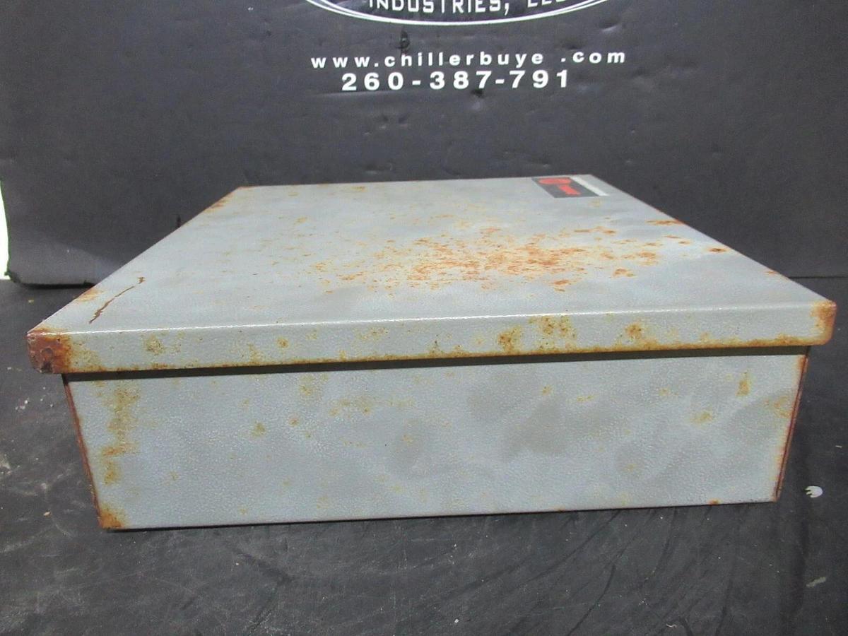 Used TRANE OUTDOORS ELECTRICAL ENCLOSURE 10.5" X 10" X 3" **WARRANTY INCLUDED**