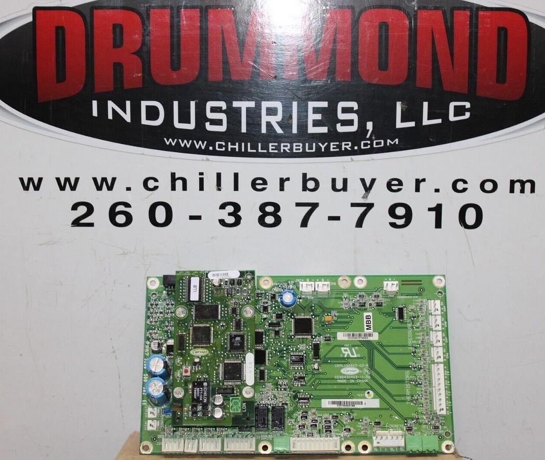 Used CARRIER HVAC MICROPROCESSOR BOARD CEPL130403-02-R W/ CEPL130520-01