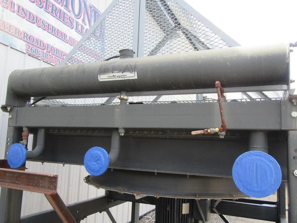 Used 10 HP IEA INC REMOTE RADIATOR / FAN COIL HC030S25 3" / 2" IN/OUT 230/460 V 3 PH