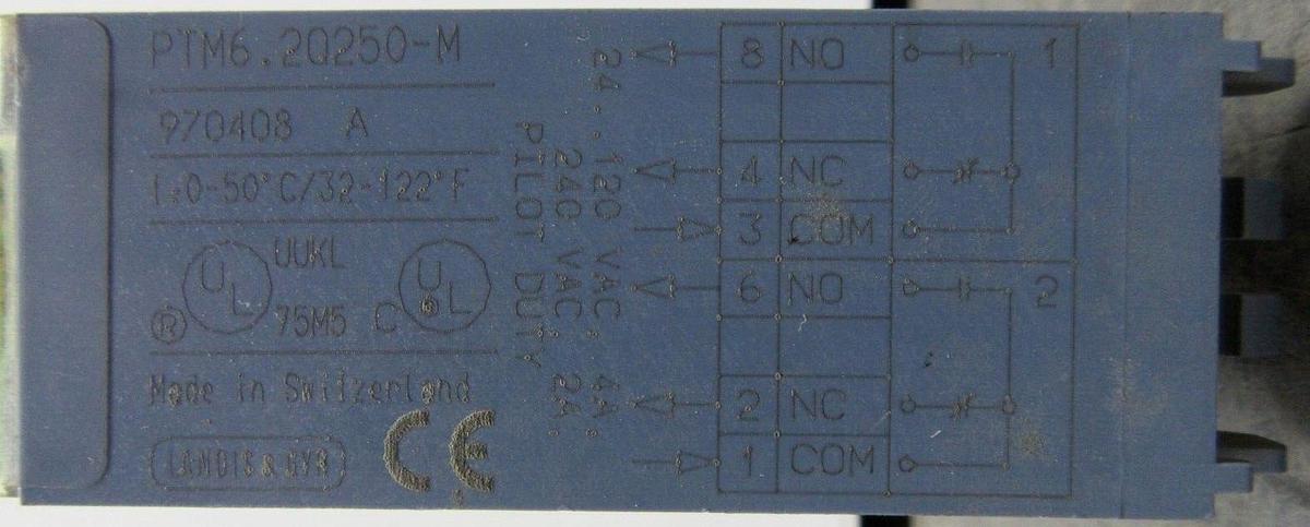 Used SIEMENS DIGITAL TERMINATION MODULE PTM6.20250-M **WARRANTY INCLUDED**