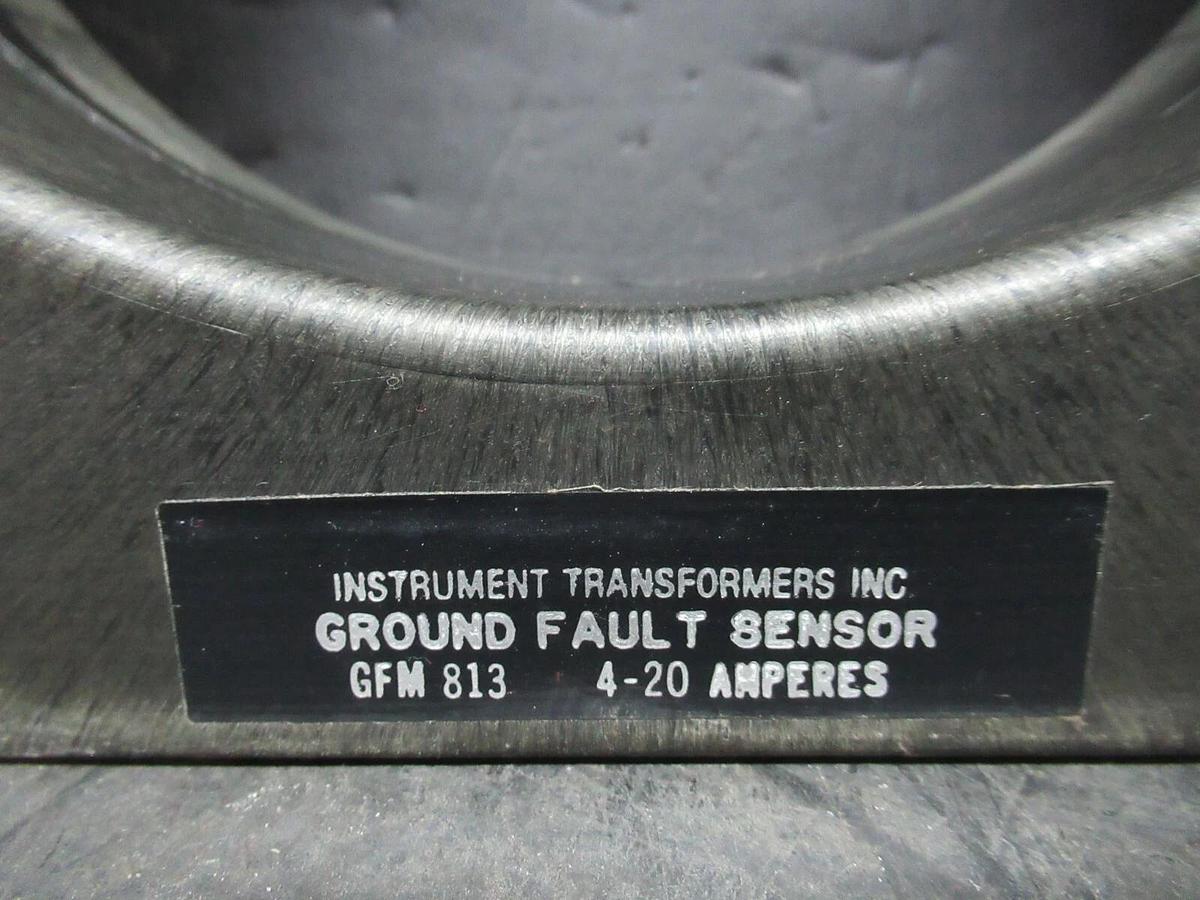 Used EATON CUTTLER HAMMER GROUND FAULT SENSOR GFM-813 4-20 AMP **WARRANTY**