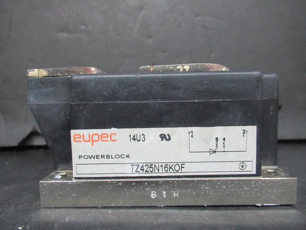 Used EUPEC POWERBLOCK IGBT POWER MODULE TZ425N16KOF **WARRANTY INCLUDED**