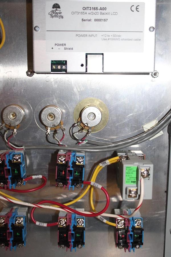 Used MAPLE SYSTEMS CNC CONTROLLER OPERATOR INTERFACE OIT3165-A00 *WARRANTY*