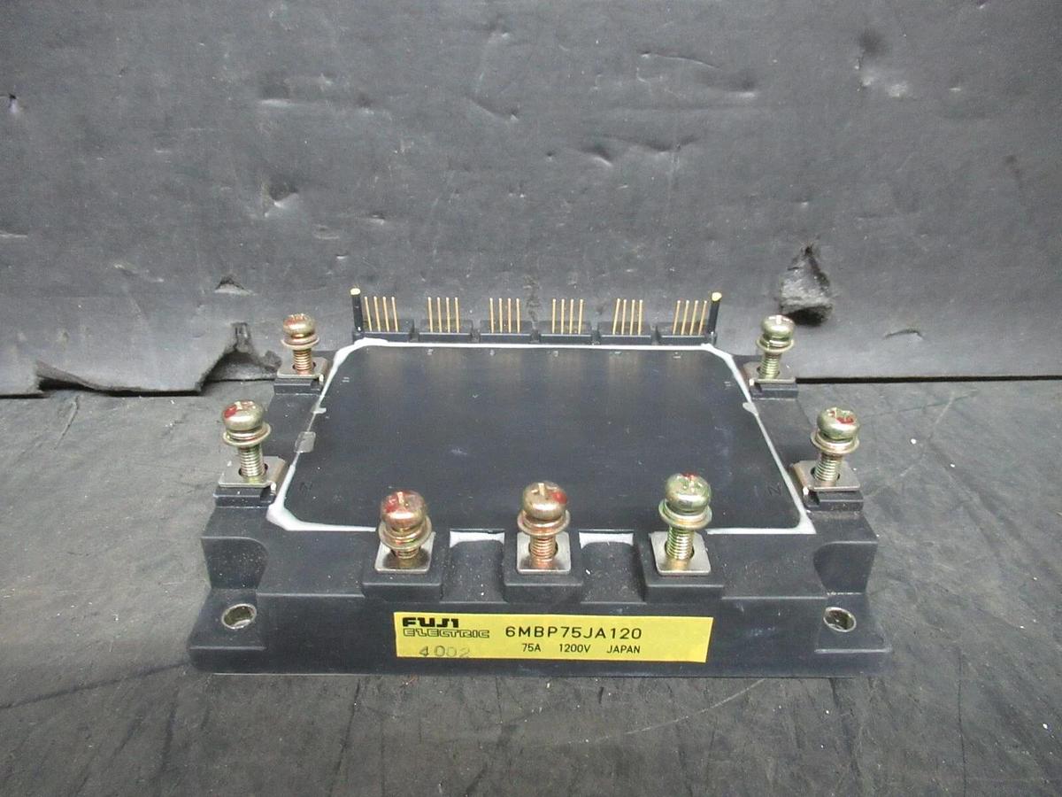 Used FUJI ELECTRIC IGBT POWER MODULE 6MBP75JA120 75 AMP 1200 VOLT **WARRANTY**