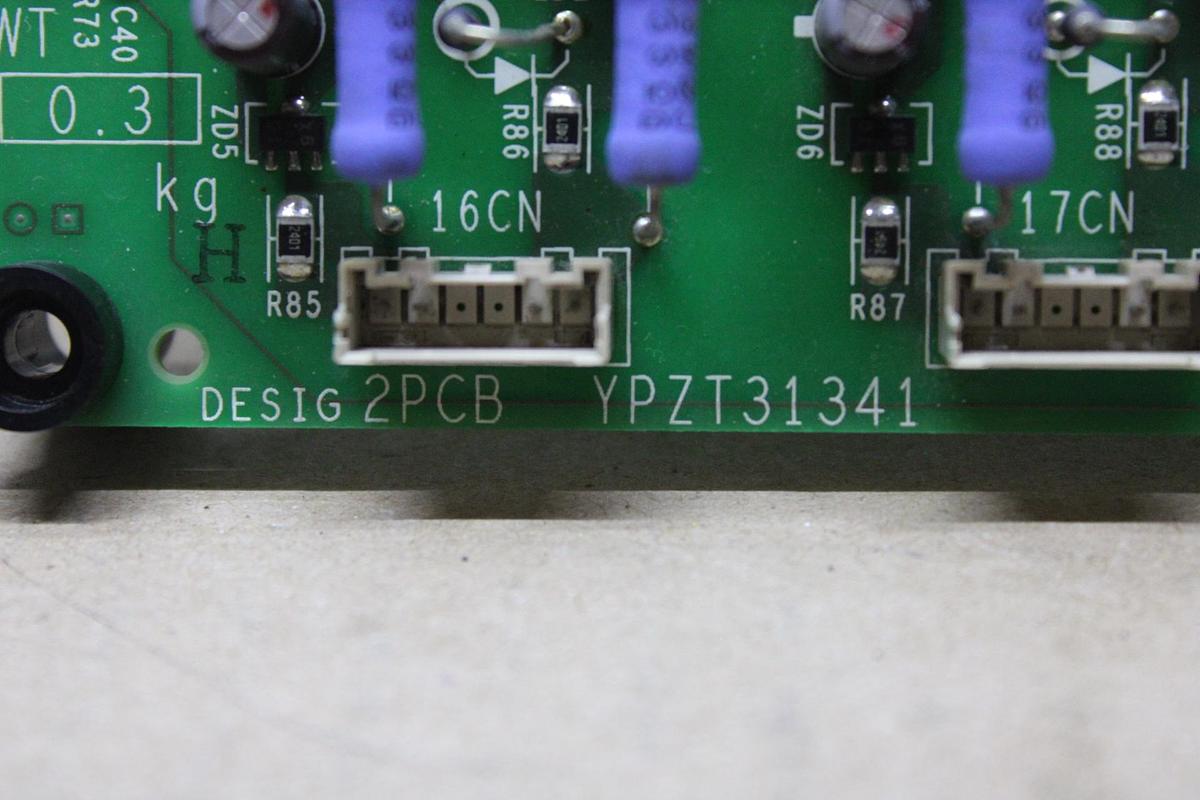 Used YASKAWA STACKED VFD CONTROL CIRCUIT BOARDS YPLT31002-1C MS0062PS09684