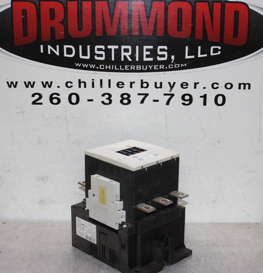 Used SIEMENS SIRIUS CONTACTOR 3RT1054-6...6 600 VAC 140 AMP 125 HP 3-POLE 3-PHASE