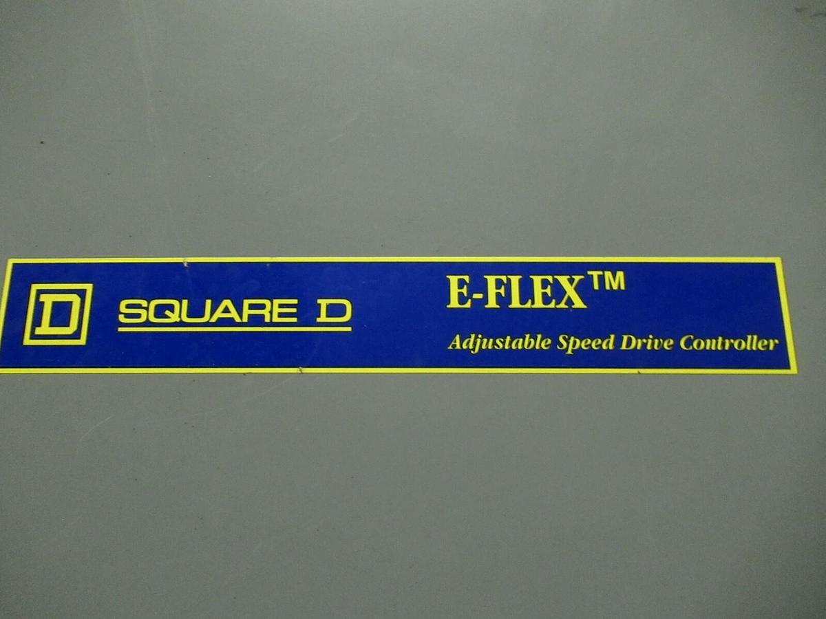 Used SQUARE D E-FLEX ALTIVAR VARIABLE SPEED DRIVE ATV61HD11N4 EFDKG4VY 460V 3-PHASE