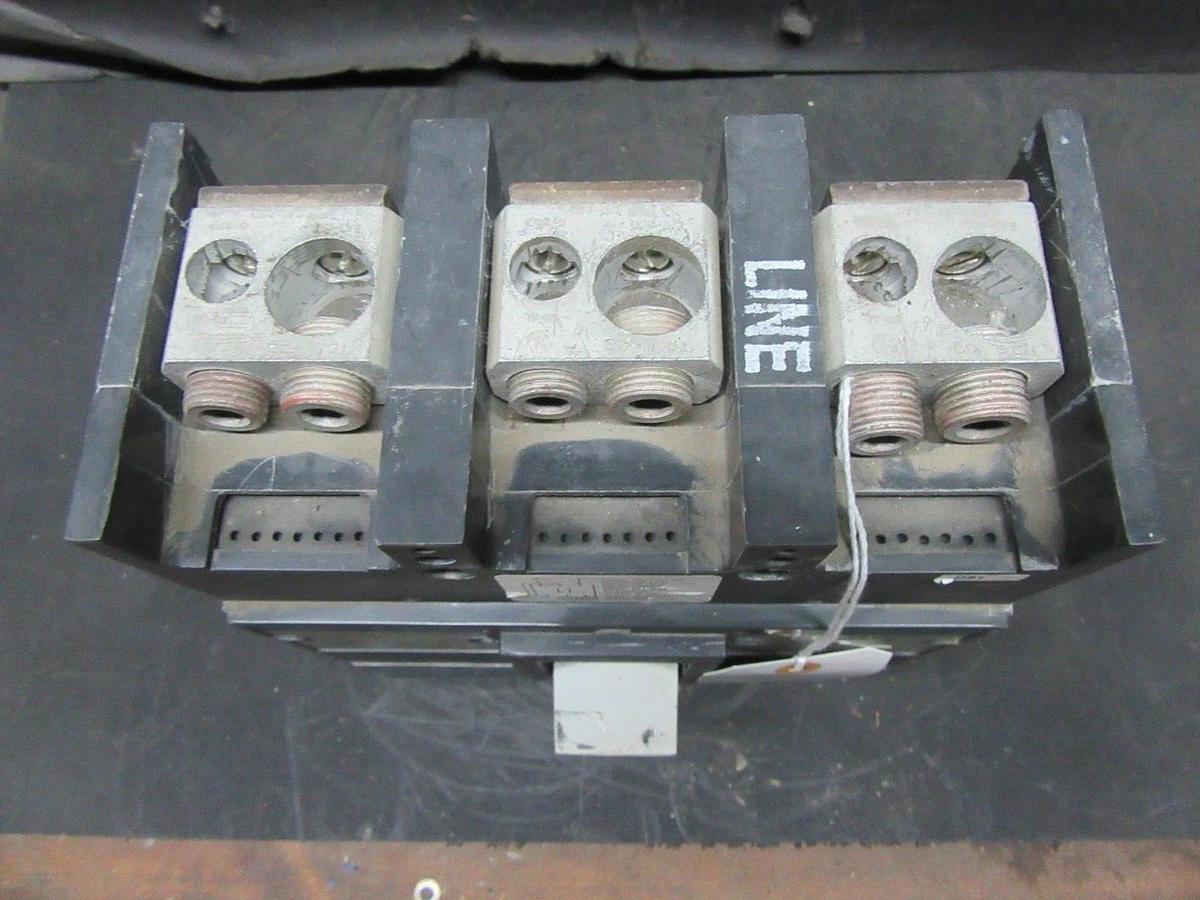 Used GE MOLDED CASE SWITCH TJJ436400 400 AMP 600 VAC 3-POLE **WARRANTY INCLUDED**