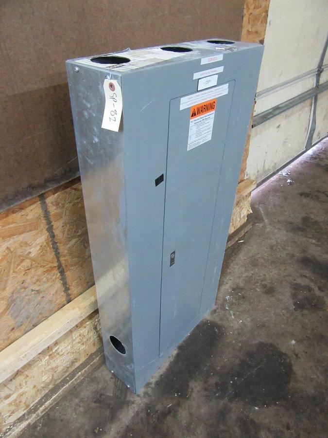 Used 225 AMP SQUARE D NQOD / QO / QOB PANELBOARD PANEL MLO 3 PH 4 W 208Y/120 V E3