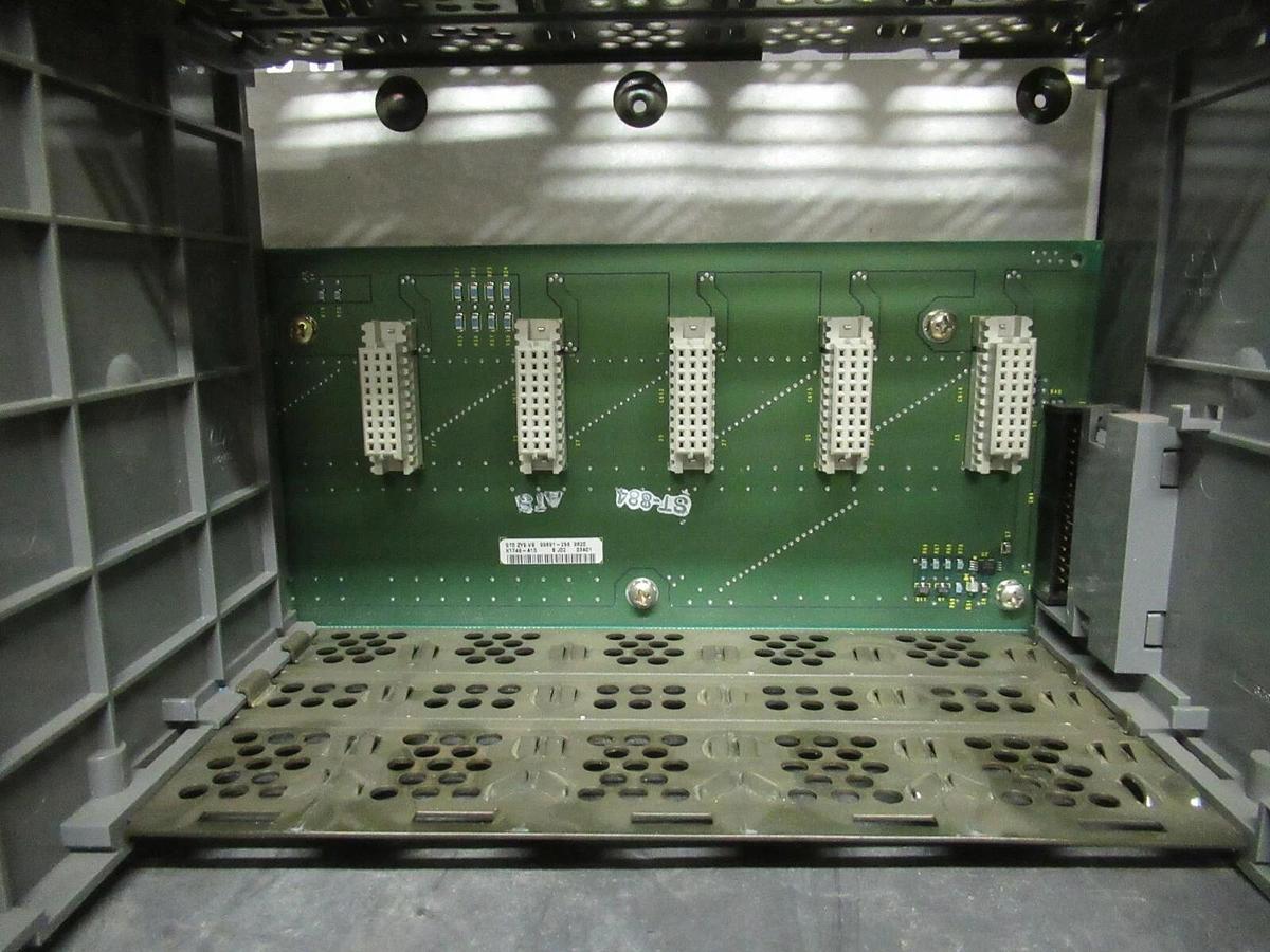 Used ALLEN BRADLEY SLC 500 POWER SUPPLY 1746-P2 SER. C W/ 1746-A10 SER.B 10 SLOT RACK