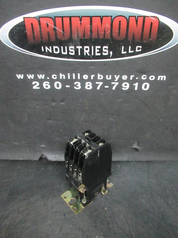 Used WESTINGHOUSE INDUSTRIAL CONTROL RELAY BF60F MODEL E 6-POLE 60 AMP 120 VAC