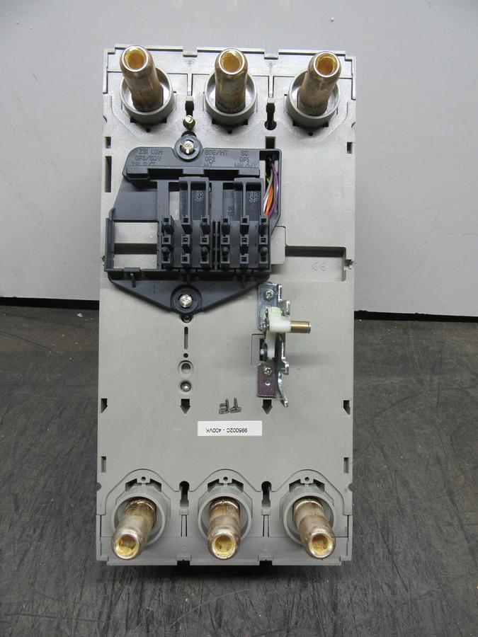 Used MERLIN GERIN COMPACT CIRCUIT BREAKER NSJ400L 160/400 AMP 600 VOLT 3-POLE 3-PHASE