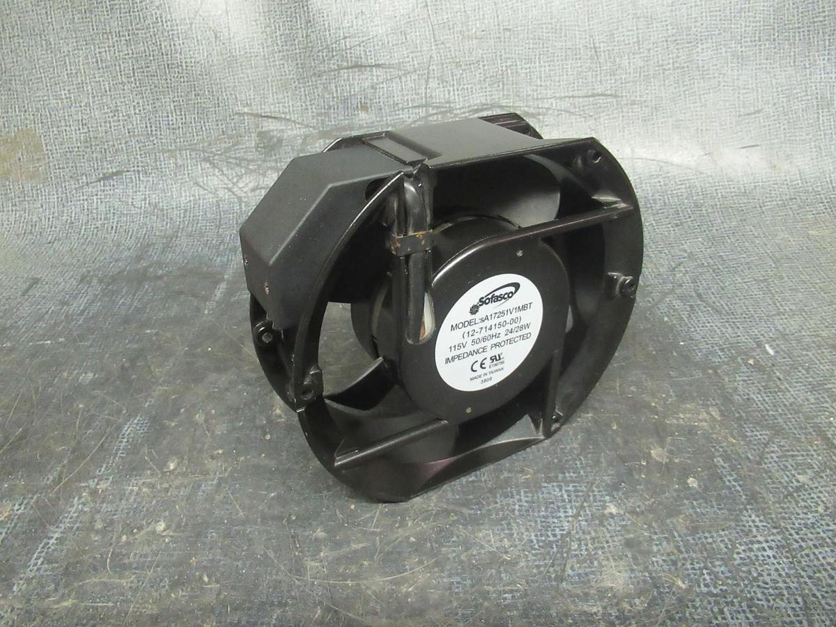 Used SOFASCO FAN sA17251V1MBT 115V 50/60HZ 24/28W **WARRANTY INCLUDED**