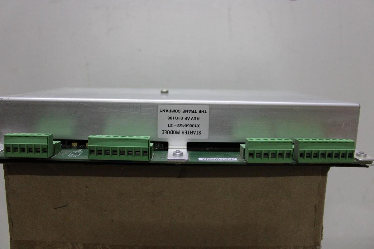 Used TRANE CHILLER STARTER MODULE X13650453-21 REV. AF **WARRANTY INCLUDED**