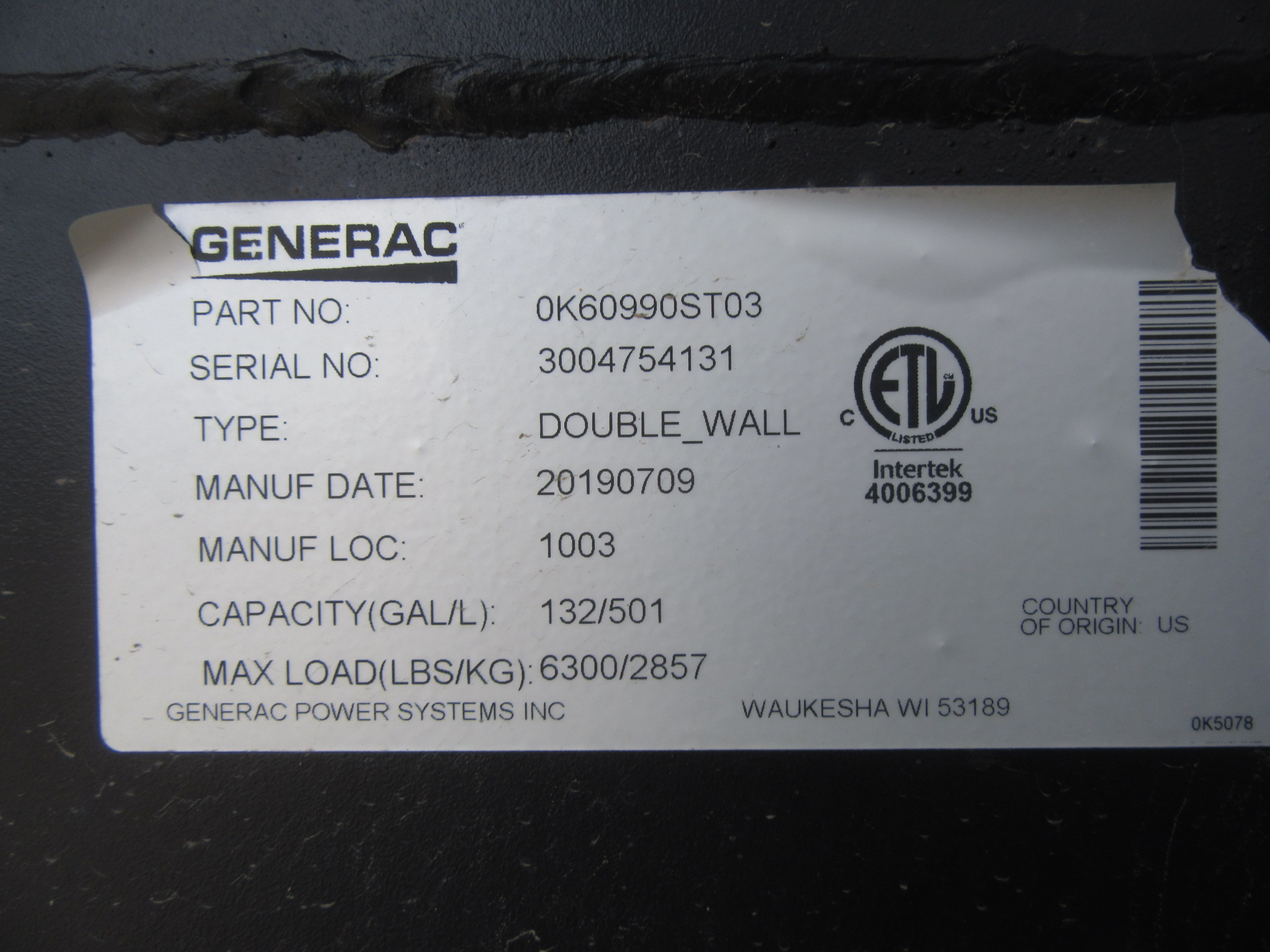 30 KW DIESEL GENERATOR GENERAC 120/240V  BRAND NEW SOUND ENCLOSED VIDEO 
