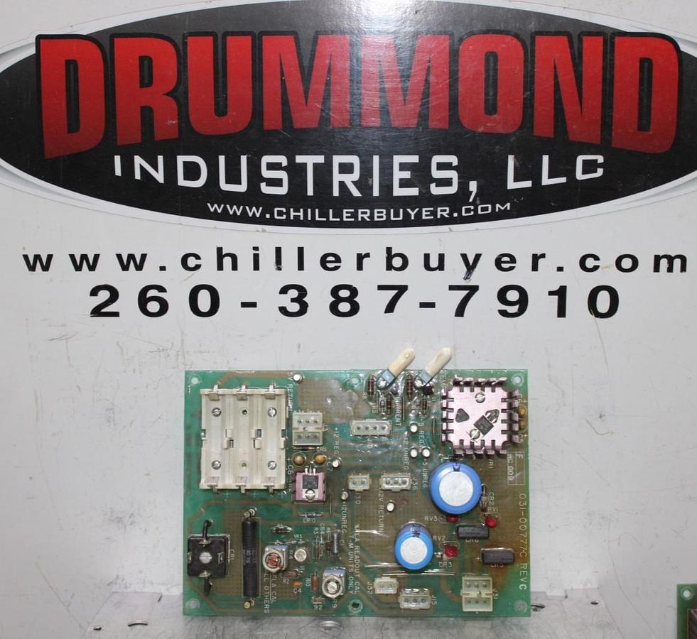 Used YORK CHILLER STARTER CIRCUIT BOARD 031-00777C REV. C **WARRANTY**
