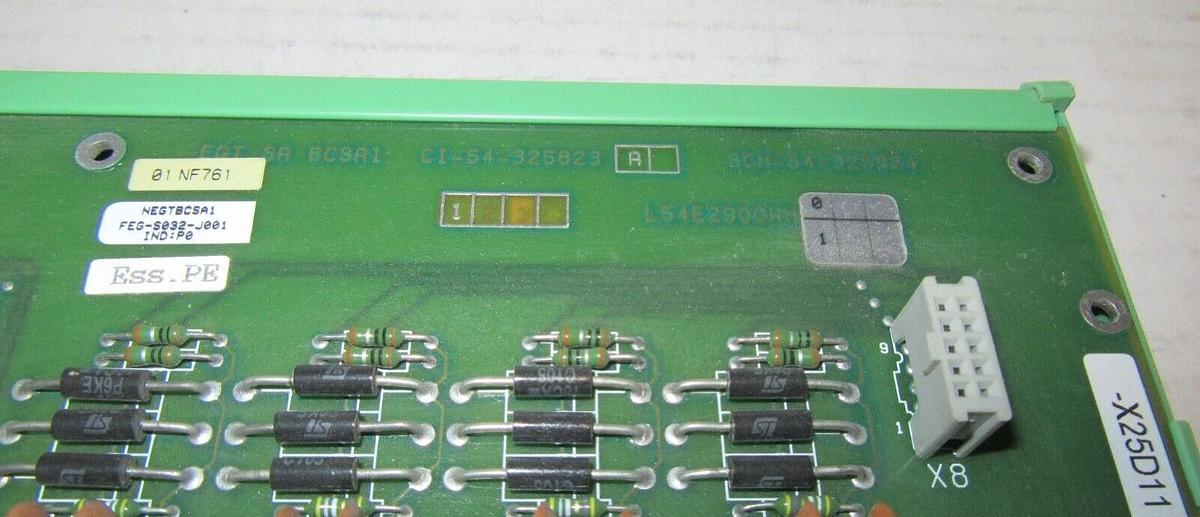 Used GE / WOODWARD / ALSTOM CI-54-325823 REV B CIRCUIT BOARD MODULE SCH-54-325824