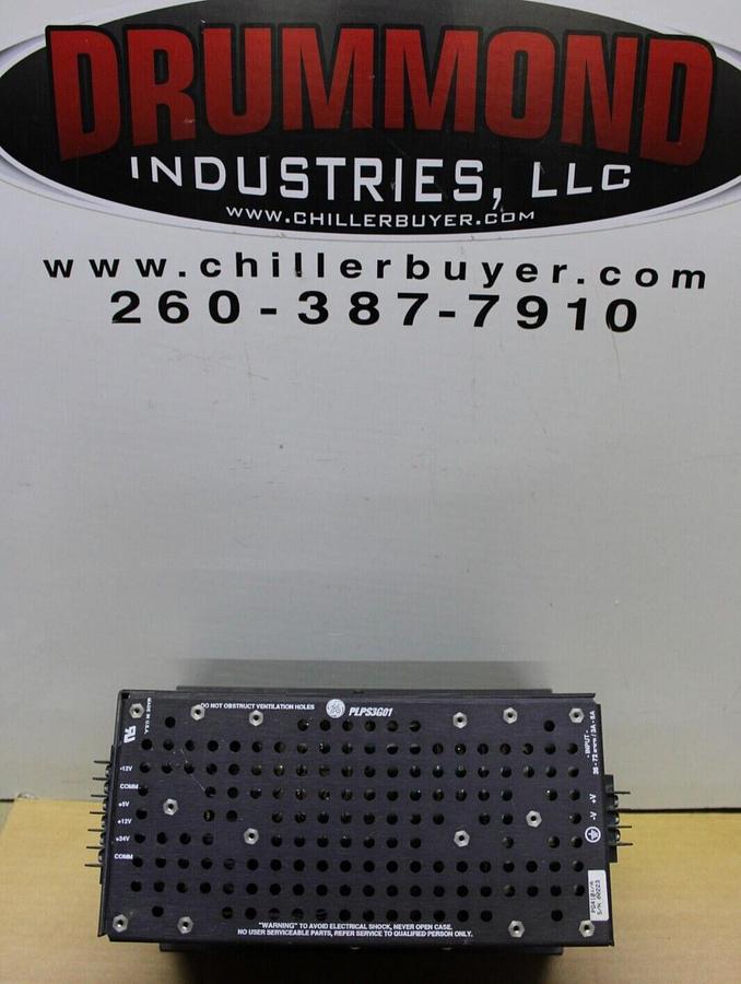 Used GE POWER SUPPLY PLPS3G01 72VDC 6 AMP **WARRANTY INCLUDED**