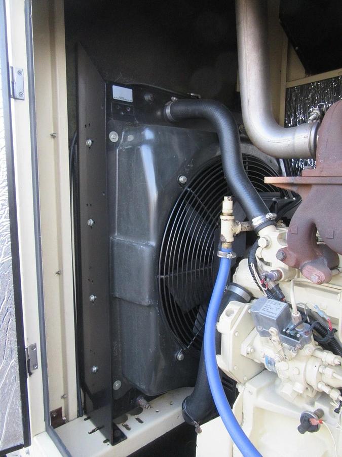 Used 40KW DIESEL GENERATOR KOHLER 120/240 V JOHN DEERE ENCLOSED VIDEO WE SHIP 40 KW