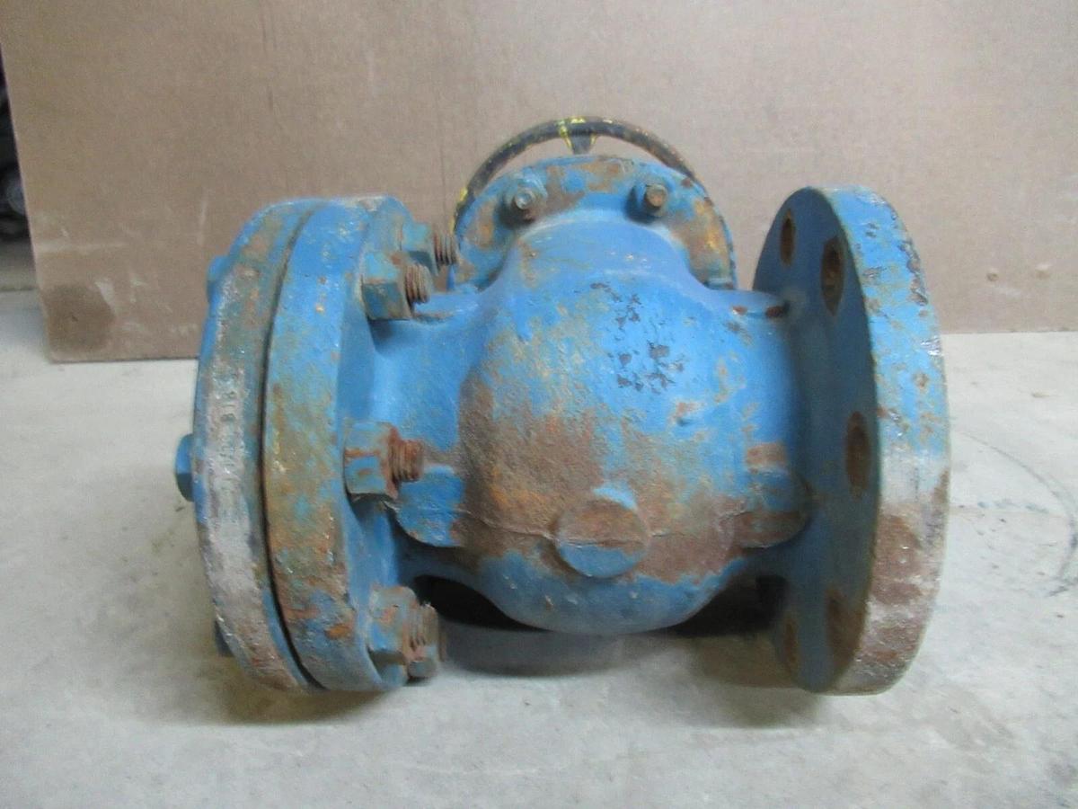 Used ITT GRINNELL 6020 MANUAL GATE VALVE 125S 200 WOG BRONZE TRIM **WARRANTY**