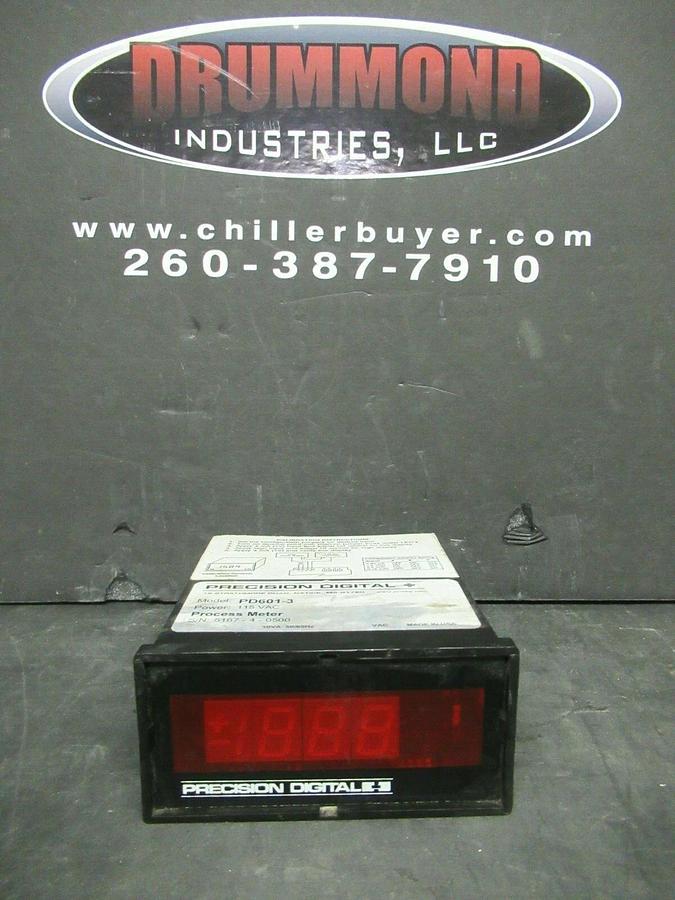 PRECISION DIGITAL TEMPERATURE DISPLAY PD601-3 115 VAC 10 VA **WARRANTY**