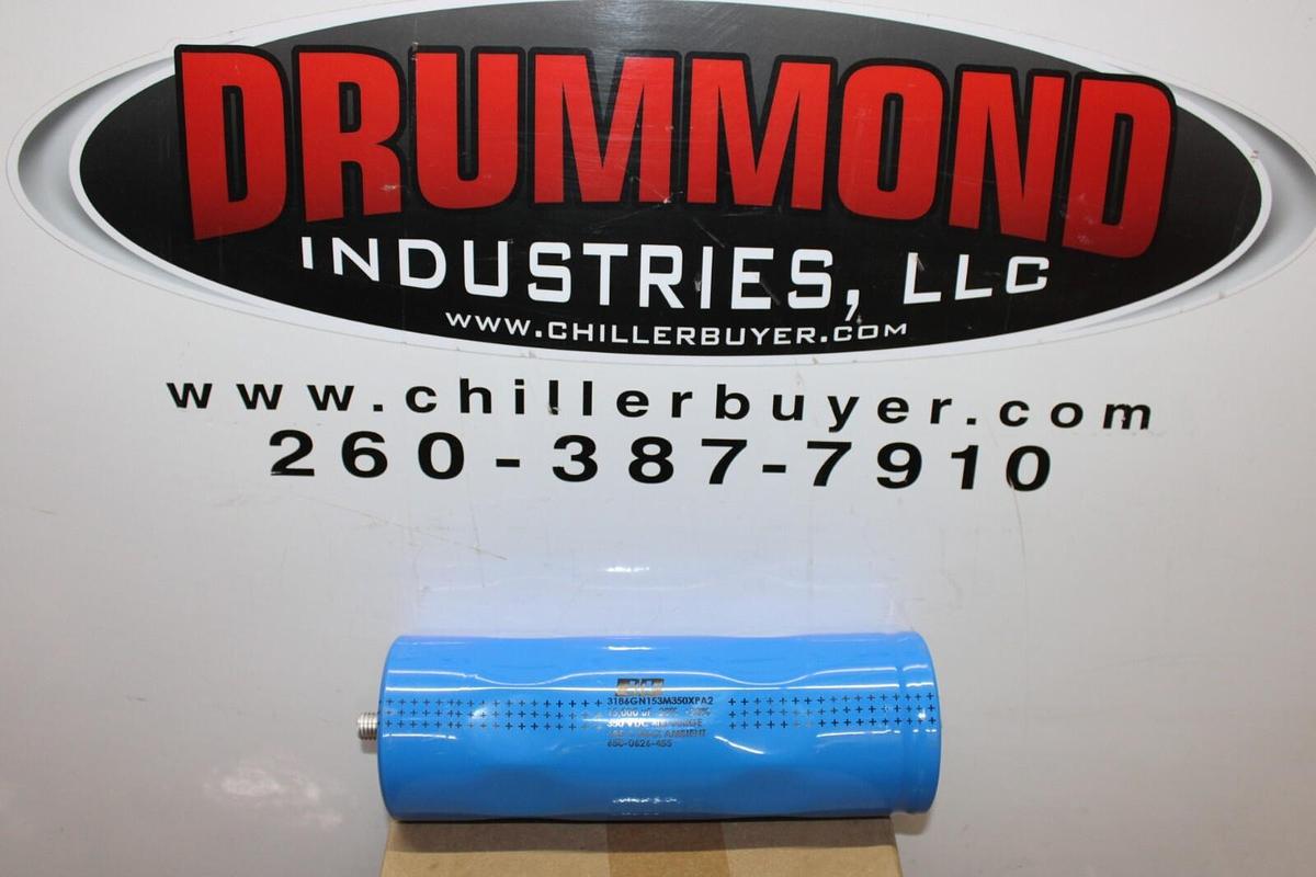 Used BC CAPACITOR 3186GN153M350XPA2 658-0626-455 350 VDC 400 SURGE 15000uF ± 20%