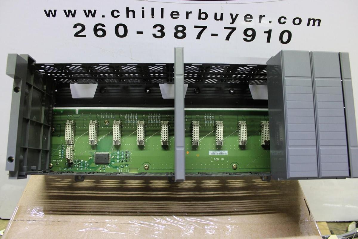 Used ALLEN BRADLEY 10-SLOT SLC-500 CHASIS 1746-A10 SER. B **WARRANTY INCLUDED**