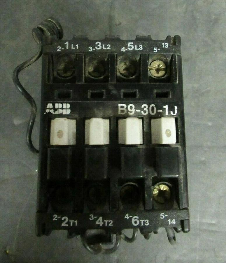Used ABB CONTACTOR B9-30-10 21 AMP 600 VAC 7.5 HP **WARRANTY INCLUDED**