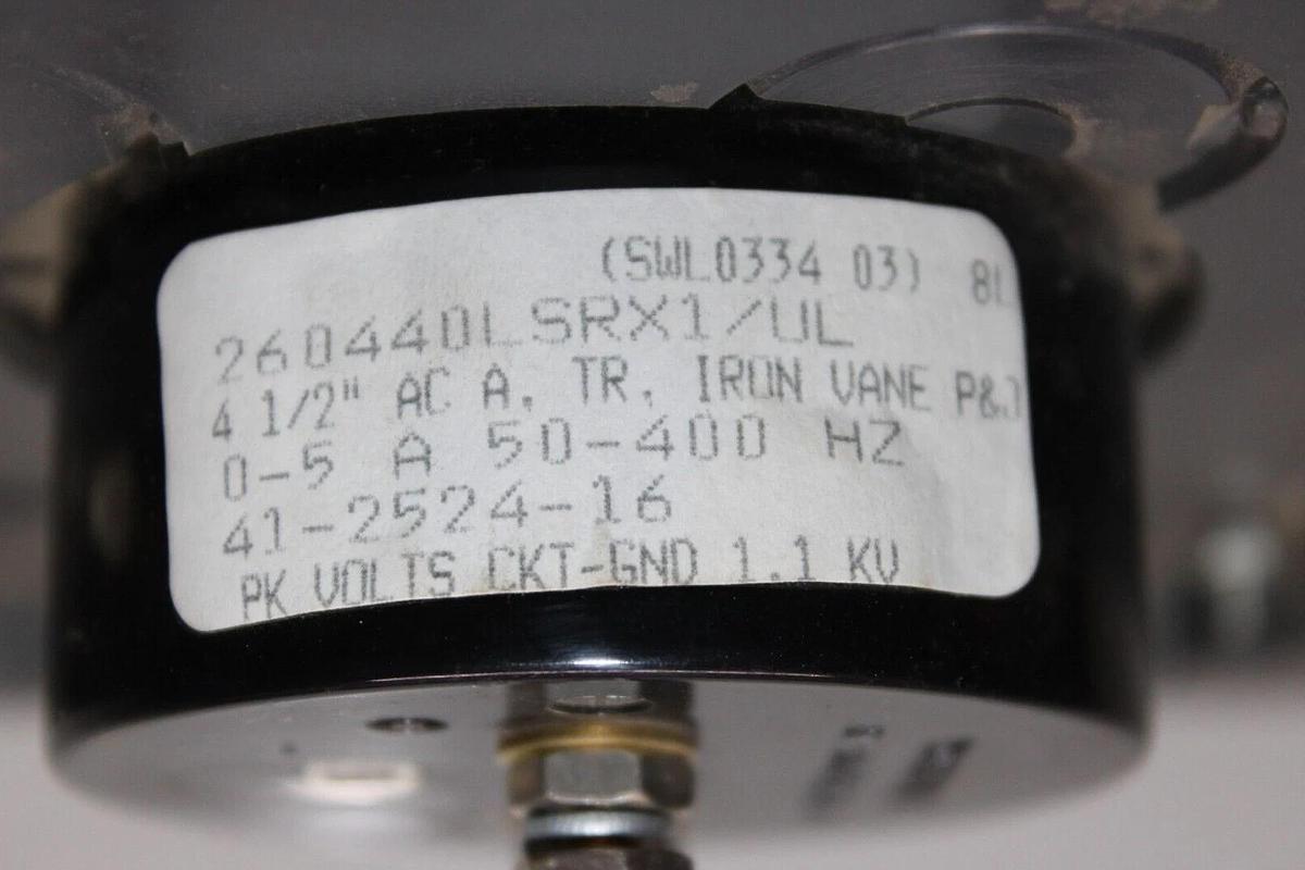 Used YOKOGAWA AC AMMETER 260440LSRX1/U SWL0334-03 41-2524-16 50-400 HZ *WARRANTY*