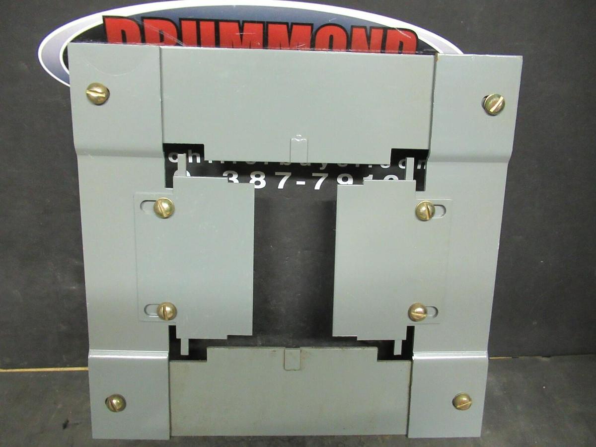 SQUARE D BUSWAY WALL AND FLOOR FLANGE ACF53WF I-LINE II 81249 BRACKET 1200 AMP