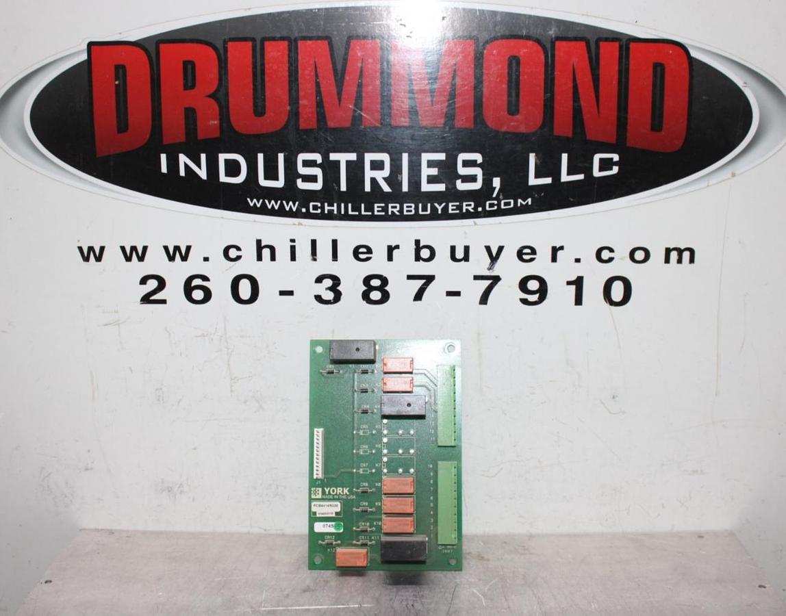 Used YORK CONTROL RELAY CIRCUIT BOARD 031-02479-002 Y005016 **WARRANTY INCLUDED**