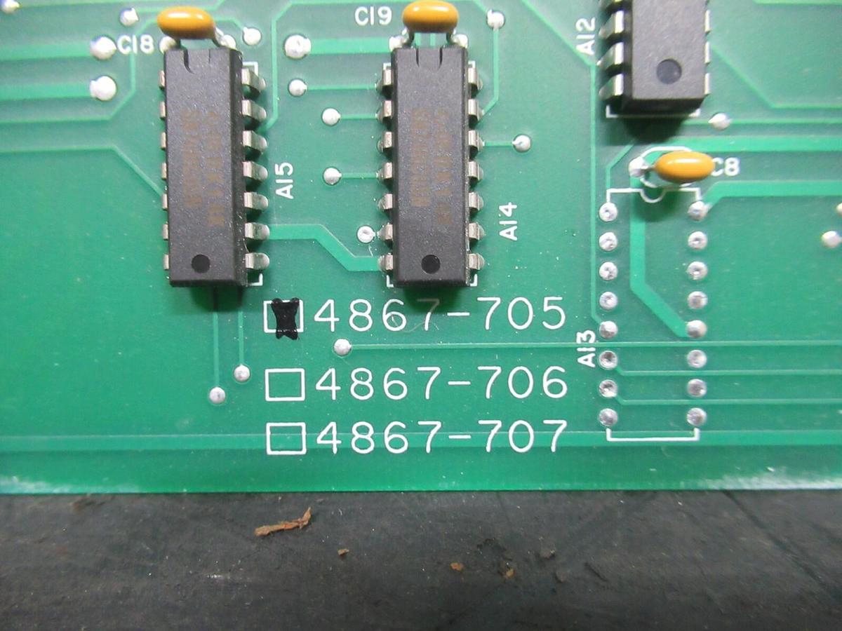 Used LORAIN CIRCUIT BOARD 3154-369-A / 4867-705 **WARRANTY INCLUDED**
