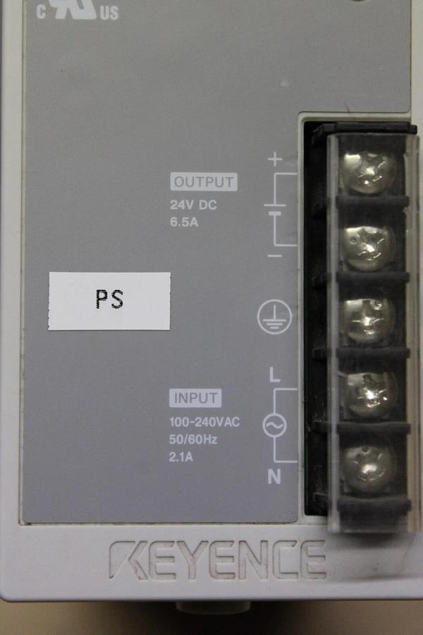 Used KEYENCE POWER CONTROLLER MS-H150 6.5 AMP **WARRANTY INCLUDED**