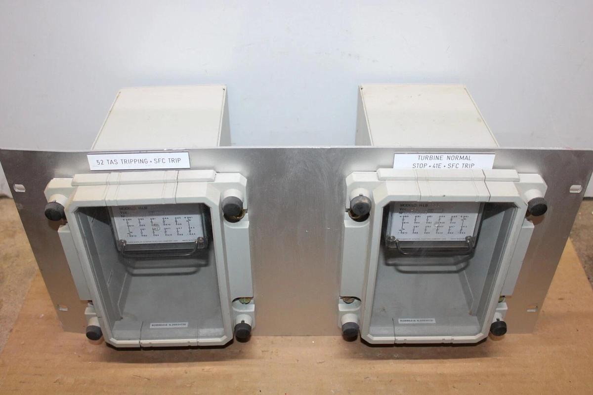 Used GENERAL ELECTRIC DUAL LATCHING RELAY HLB100C 125V **WARRANTY**