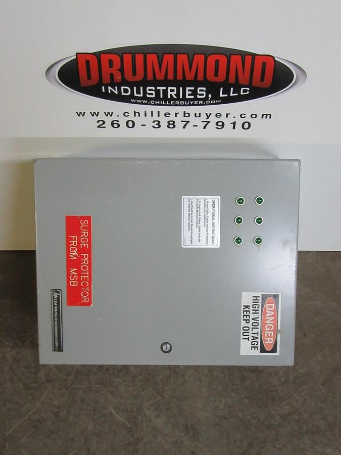 Used LEA INTERNATIONAL SURGE PROTECTOR GB100S-120/208-3Y 120/208 VOLT A87-00-1000