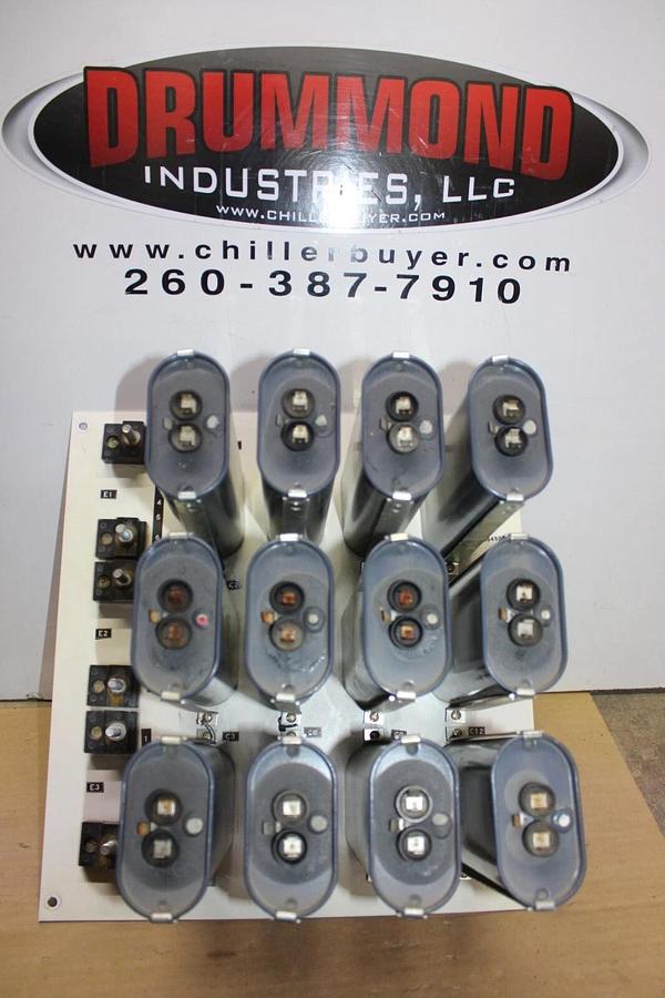 Used GE DIELEKTROL CAPACITOR BANK 26F6636-FA 30 uF 660 VAC 101614154 **WARRANTY**