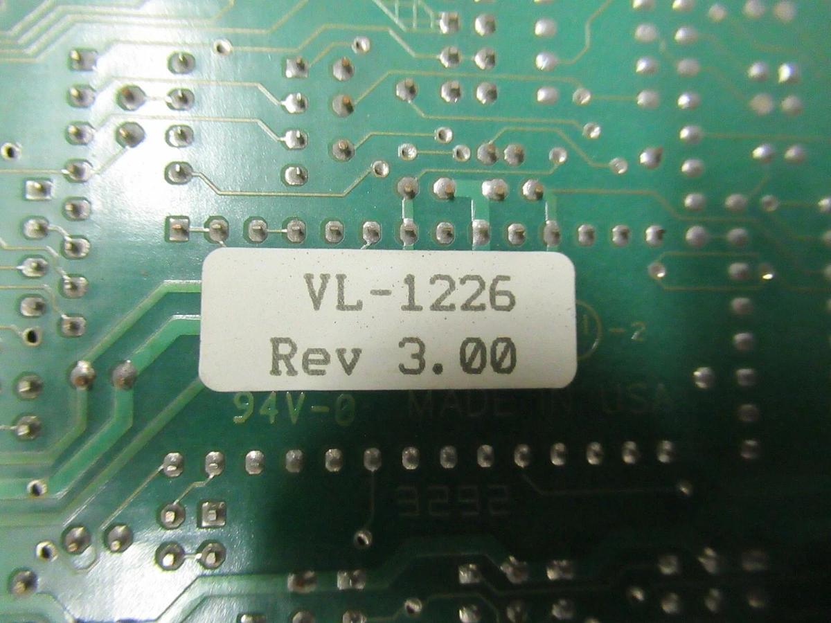 Used VERSALOGIC VL-1225/6 REV. 3 ANALOG INPUT/OUTPUT BOARD **WARRANTY INCLUDED**