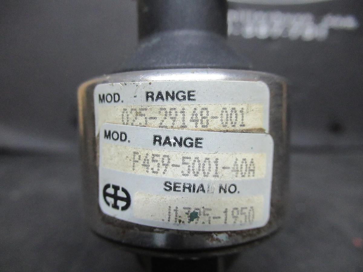 Used YORK PRESSURE TRANSDUCER 025-29148-001 P459-5001-40A