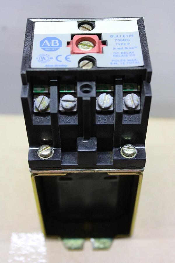Used ALLEN BRADLEY DC RELAY 700DC-P400Z24 600 VAC 60 AMP **WARRANTY**