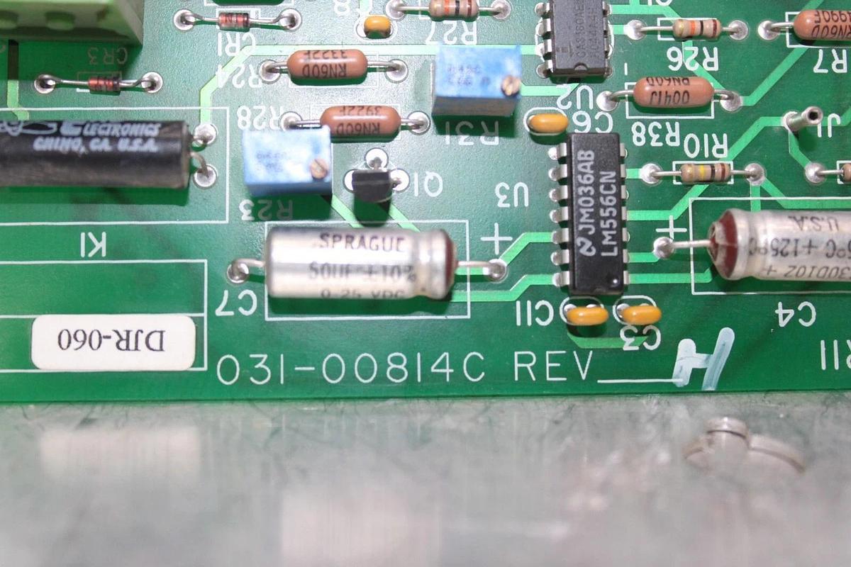 Used YORK VARIABLE SPEED DRIVE STARTER PLC CARD 031-00814C REV. H **WARRANTY**