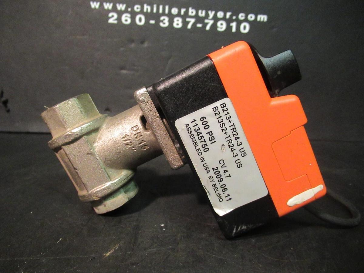 Used BELIMO FLOATING NON-SPRING RETURN ACTUATOR TR24-3 24 VAC 1 WATT 600 PSI