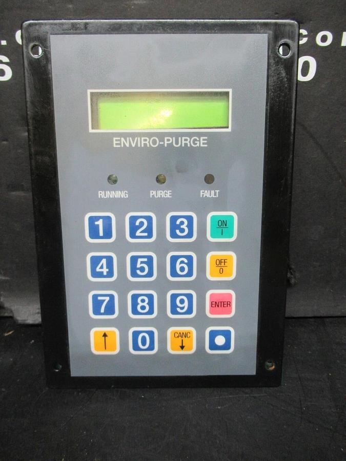Used SONIC ENVIROMENTAL CONTROLS ENVIRO-PURGE KEYPAD 08-099-0003 R0 **WARRANTY**