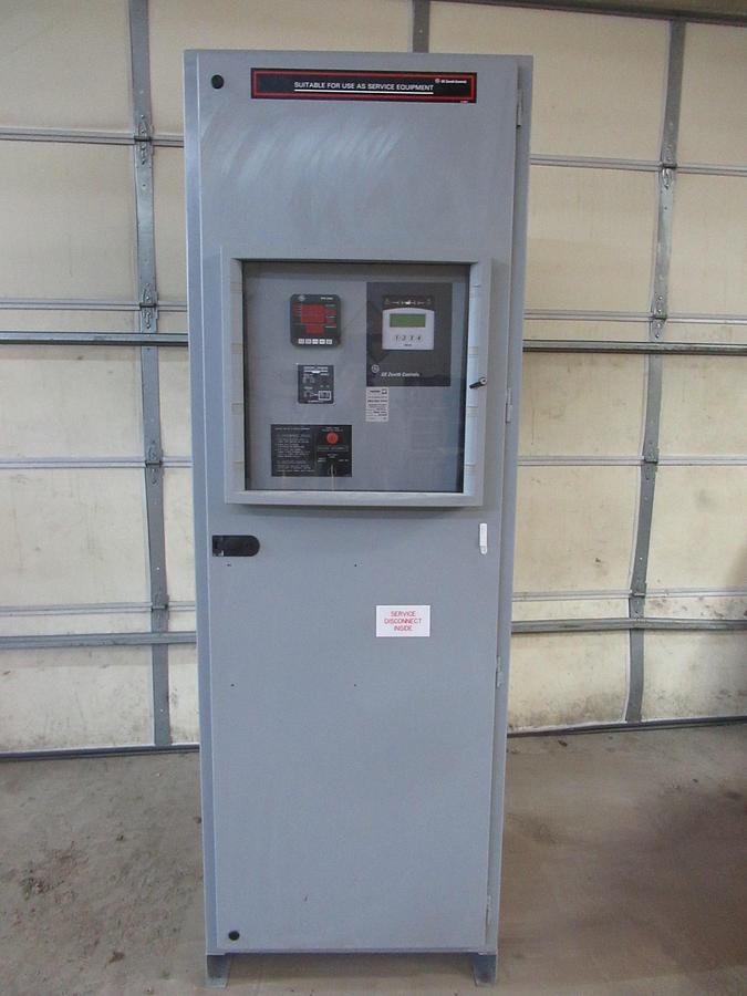 Used 800 AMP 480 V ZENITH AUTOMATIC TRANSFER SWITCH ZTG5A80ES-7 GE EPM 3000P GFI SUITABLE FOR SERVICE ENTRY
